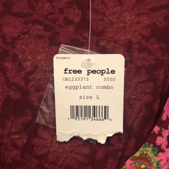 Free People NWT ($108 retail!) Olivia Printed Tunic Top/Dress 🌺 - Picture 6 of 10